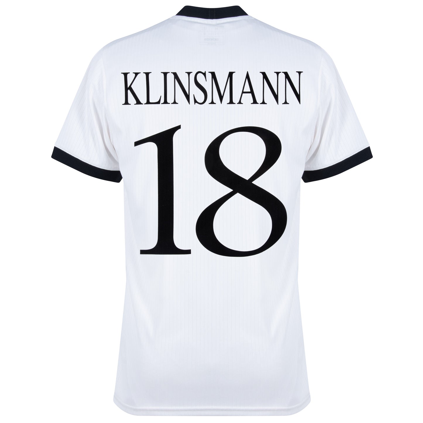 adidas Germany 125th Anniversary Klinsmann 18 Shirt (1996 Legend Flock Printing)