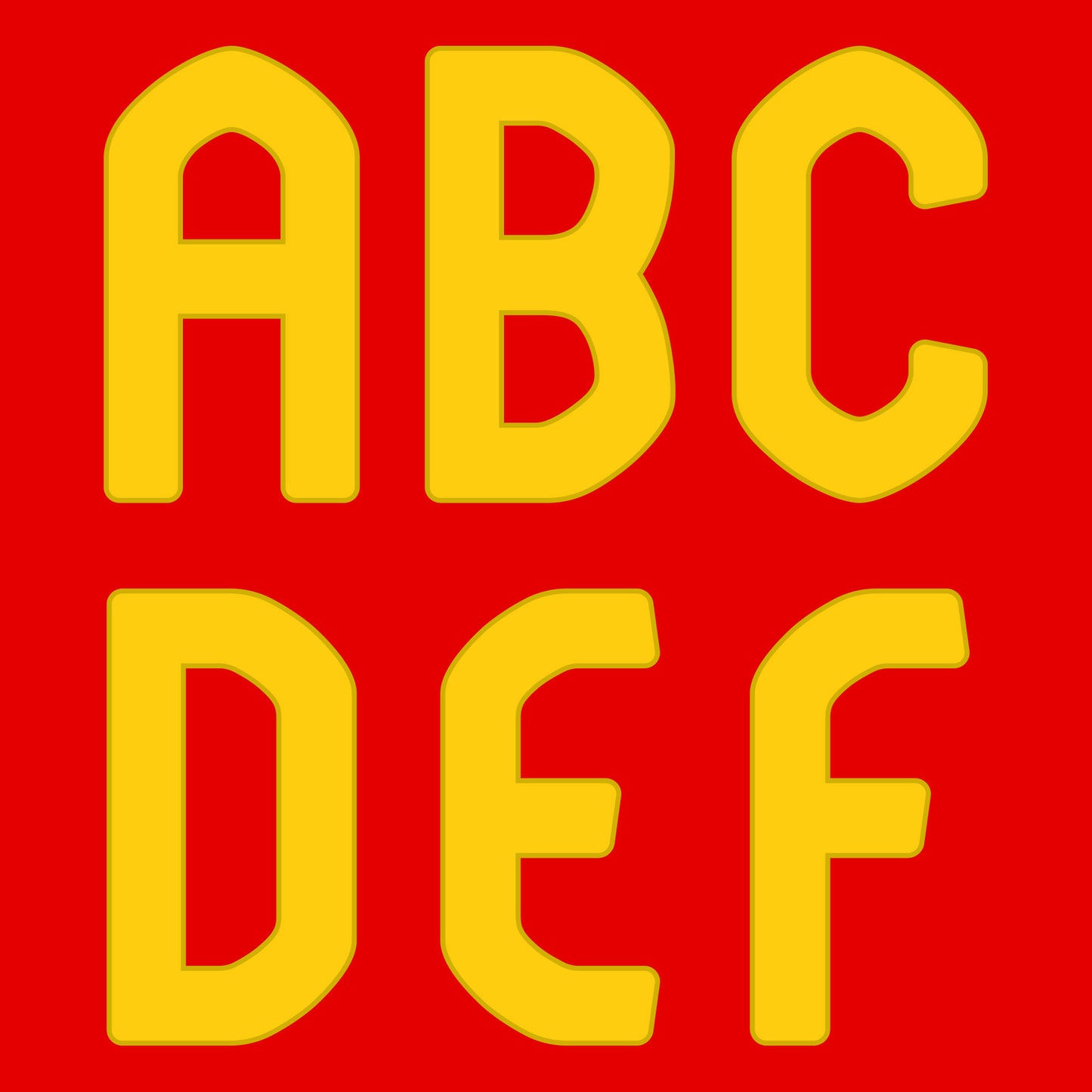 24-25 Spain Home Adult Player Letters (49mm)