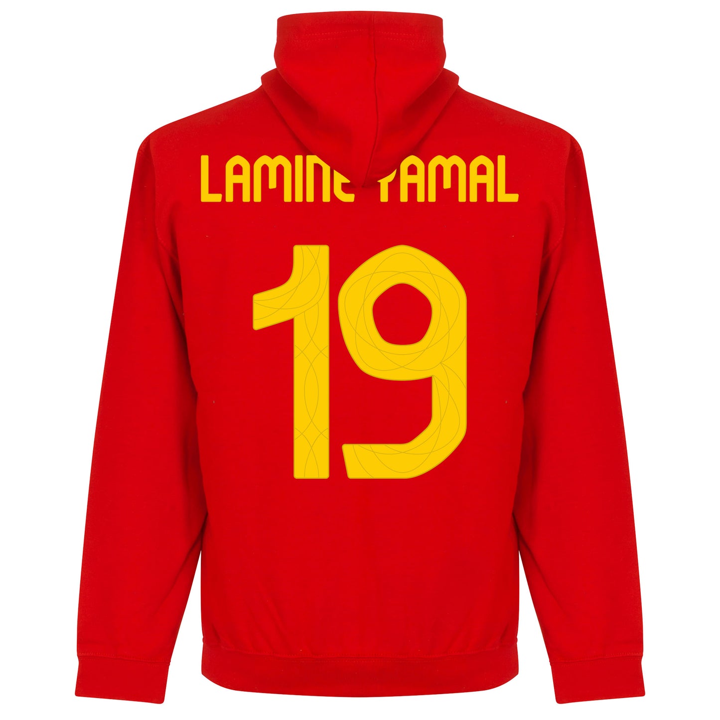 Spain 2024 Team Lamine Yamal 19 Hoodie - Red