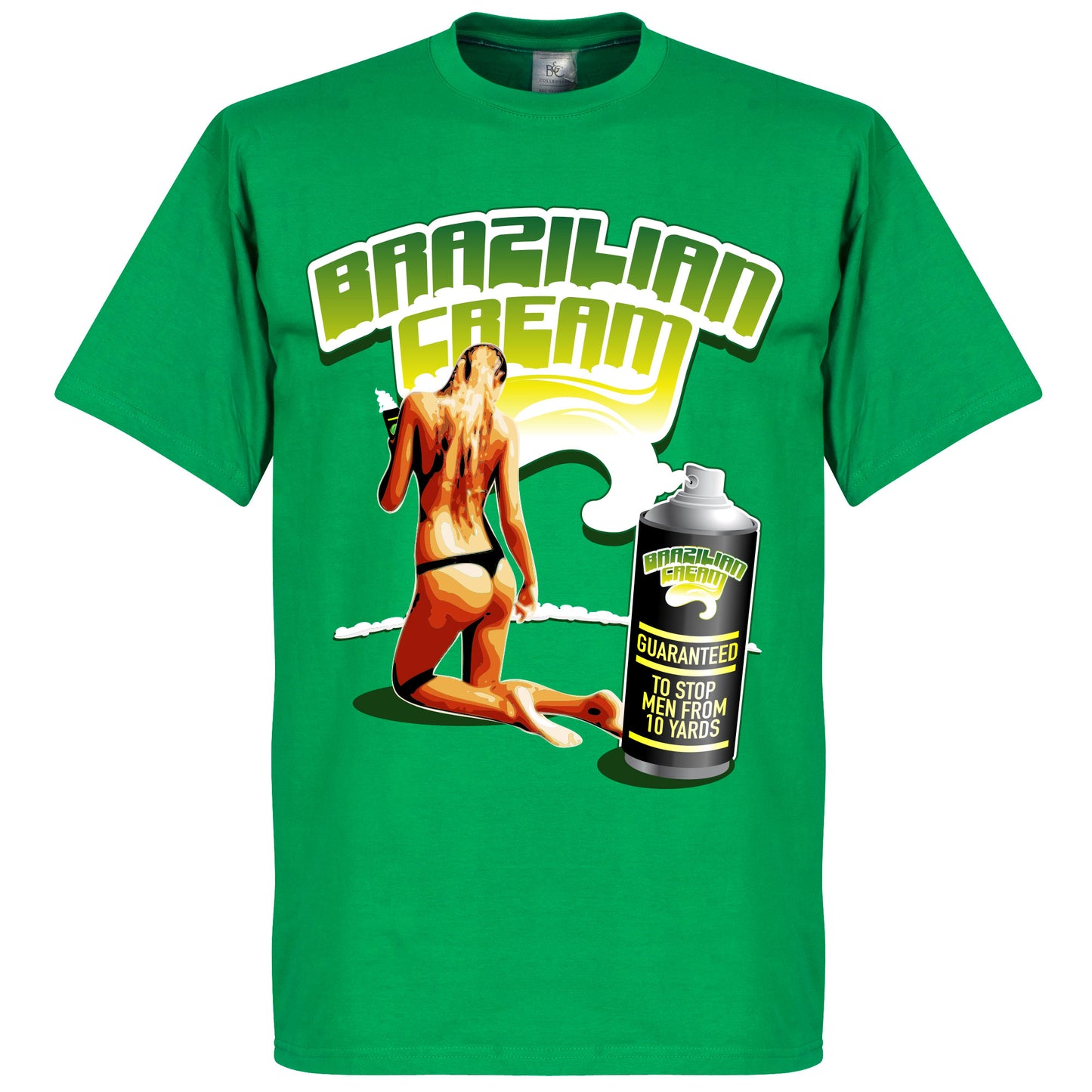 Brasilian Cream T-Shirt - Green