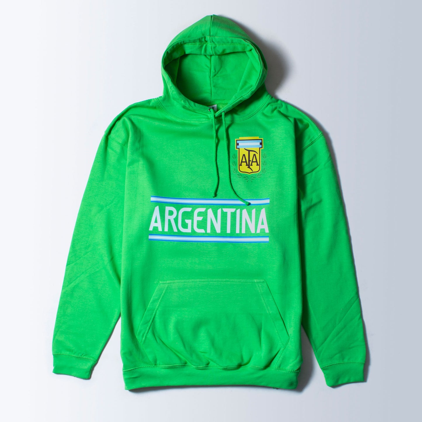 Argentina Team E.Martinez 23 Hoodie - Lime Green