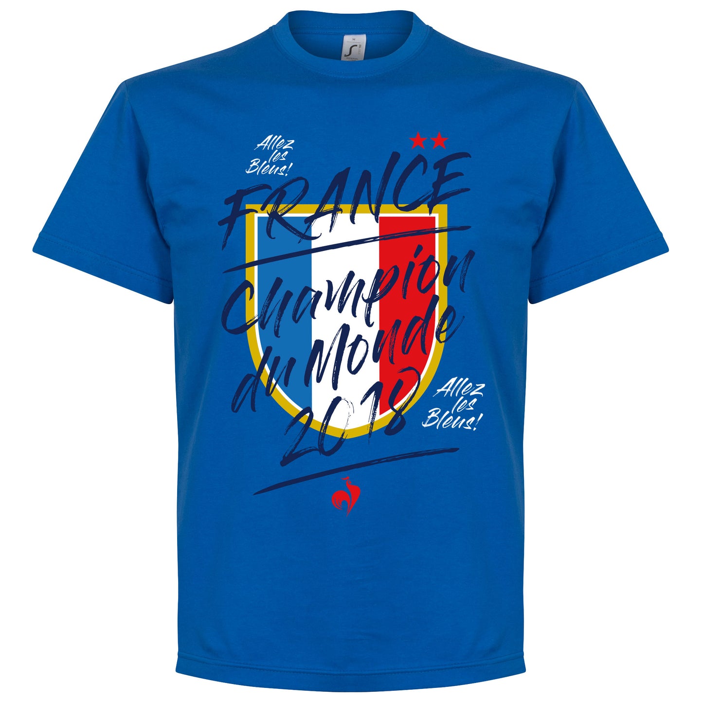 France Champion du Monde Kids T-Shirt - Royal