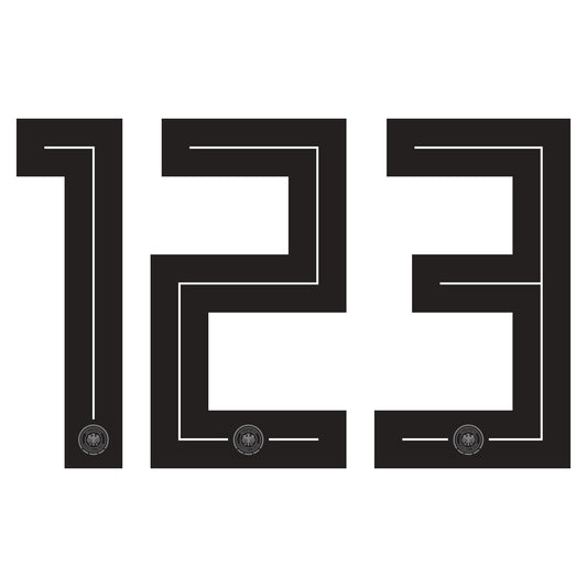 18-19 Germany Home Back Numbers (260mm)