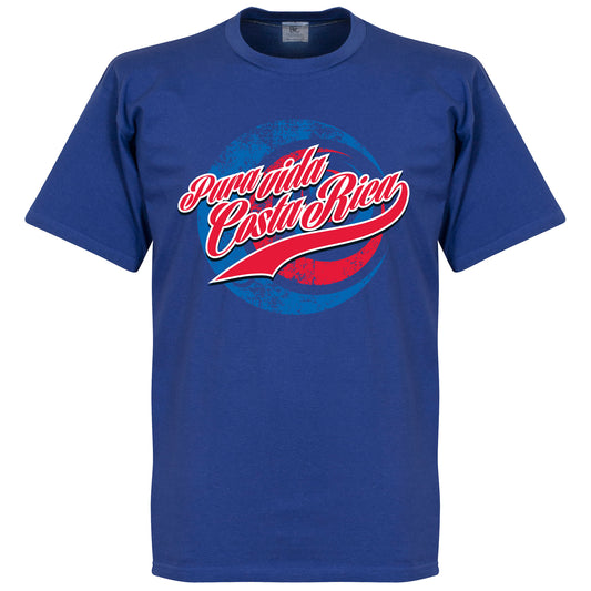 Pura Vida Costa Rica T-shirt - Blue