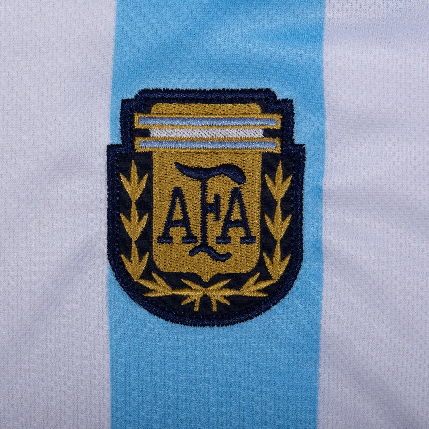 Argentina Home Retro No.10 (Maradona) KIDS Jersey 1986 (Retro Flock Printing)