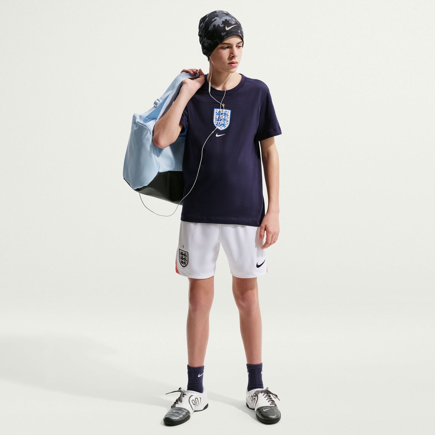 Nike England Home KIDS Shorts - White - 2026-2027