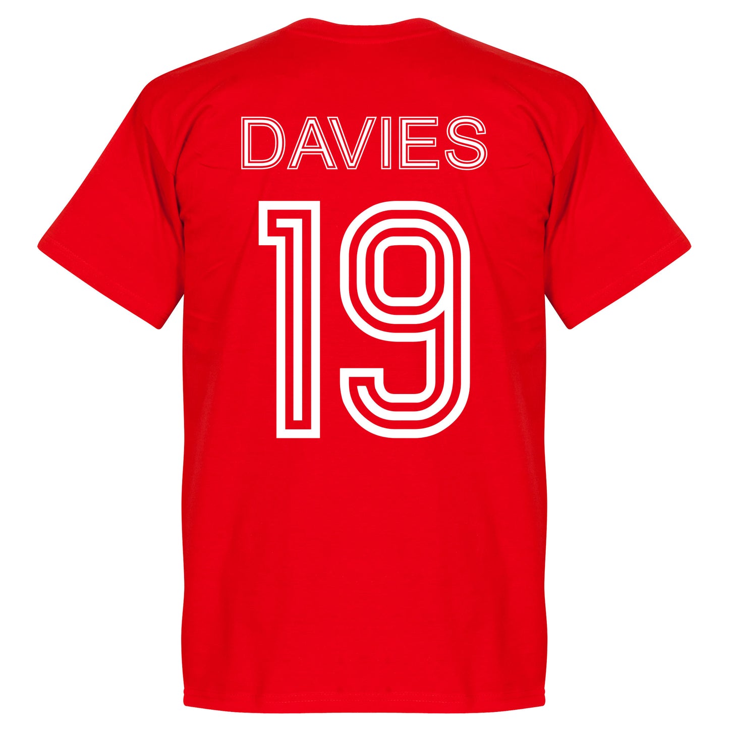 Canada Retro Davies 19 T-shirt - Red