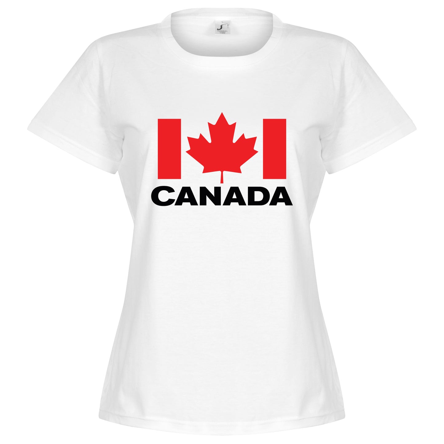 Canada Team Womens T-Shirt - White