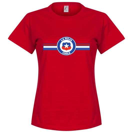 Chile Vidal Womens T-Shirt - Red