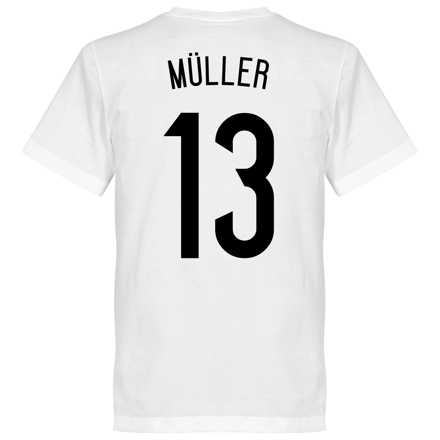 Germany Road To Victory Müller T-Shirt - White
