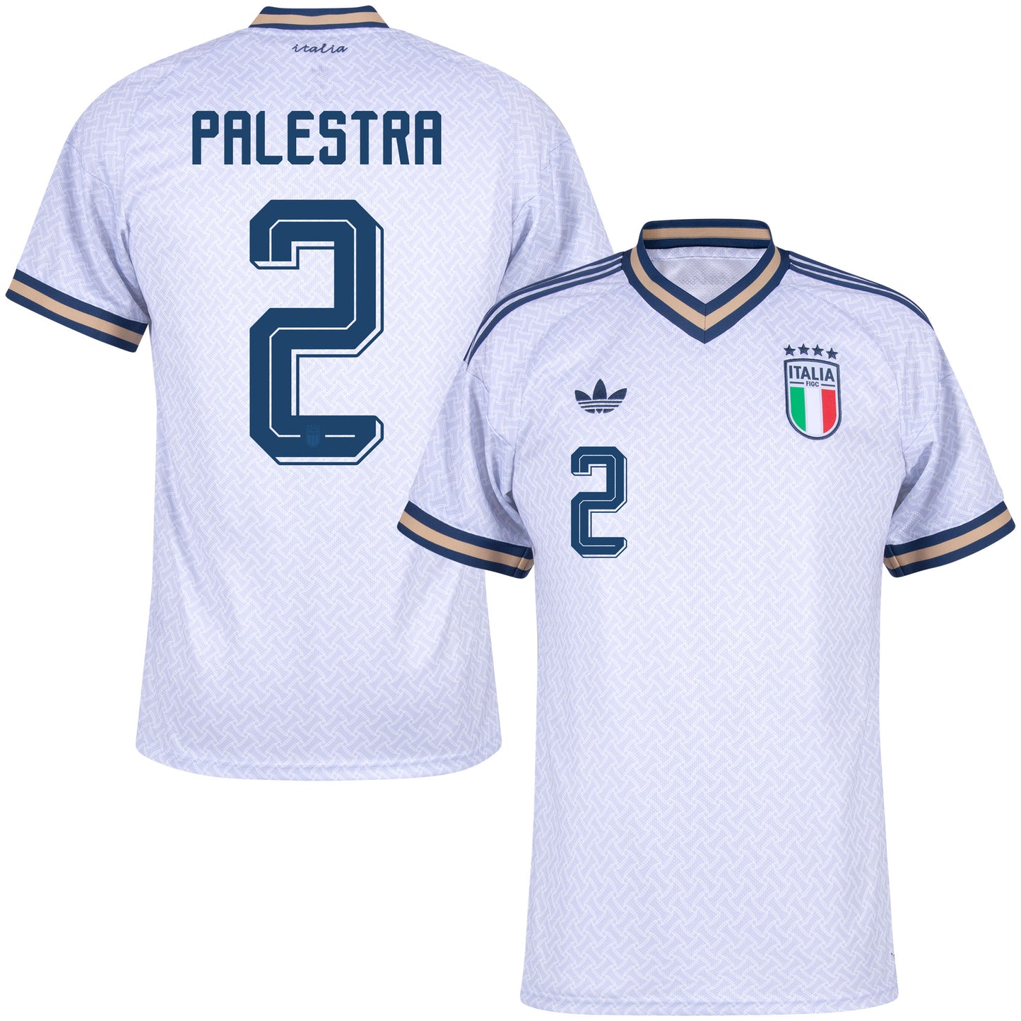 adidas Italy Away Palestra 2 Shirt 2026-2027 (Official Printing)
