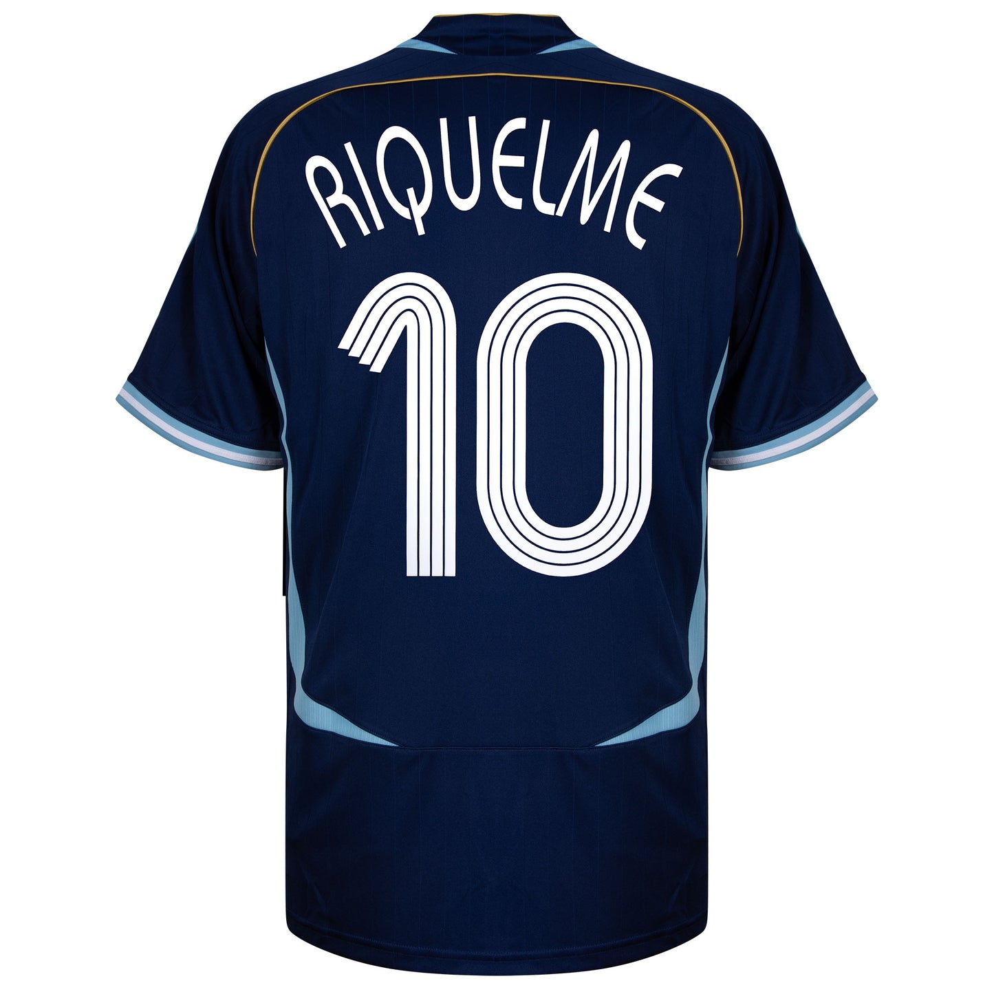 adidas Argentina Reissue Away Riquelme 10 Shirt 2006 (Retro Flex Printing)