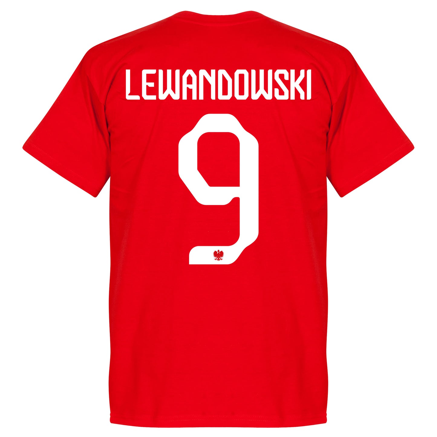 Poland Team Lewandowski 9 KIDS T-shirt - Red