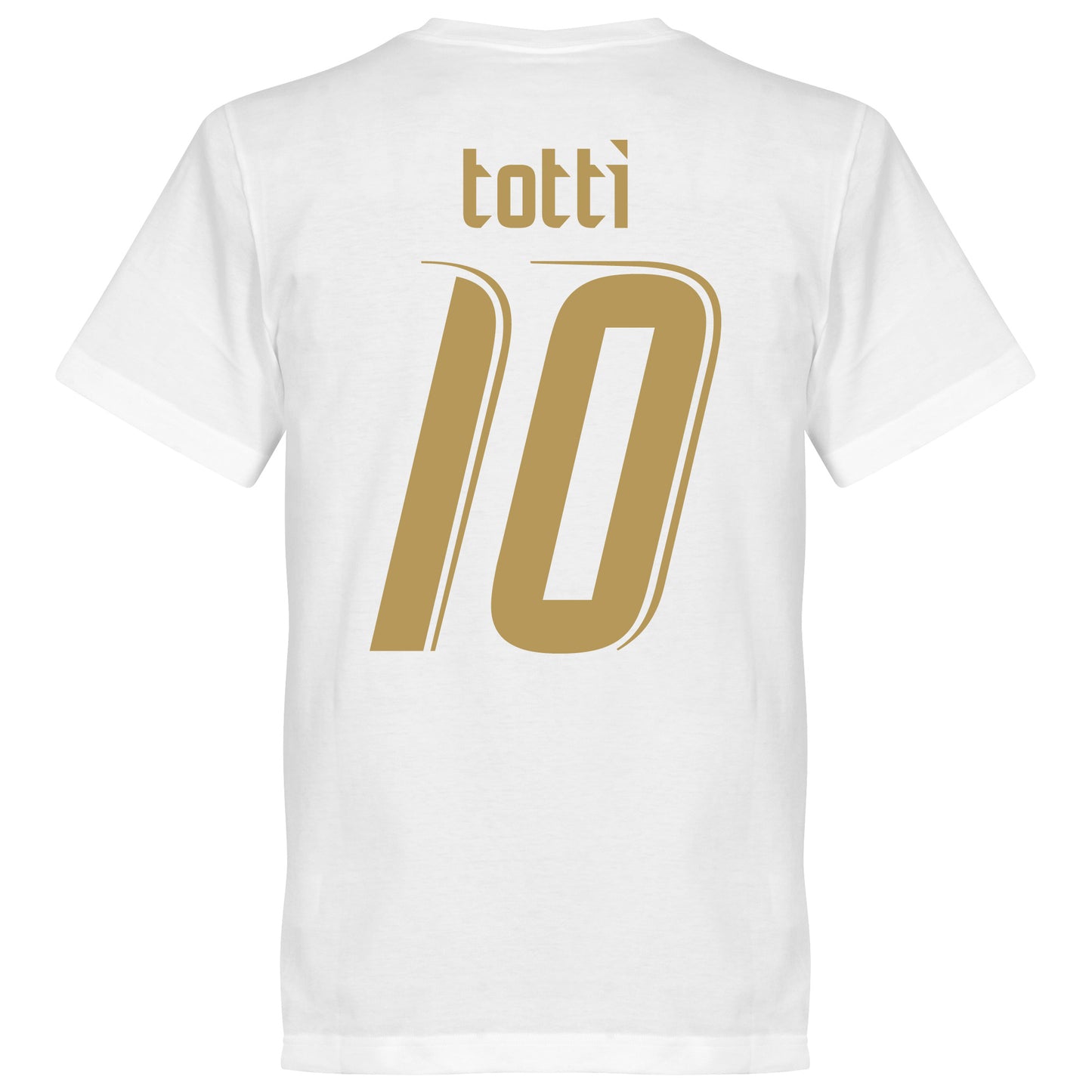 2006 Italy Totti T-shirt - White
