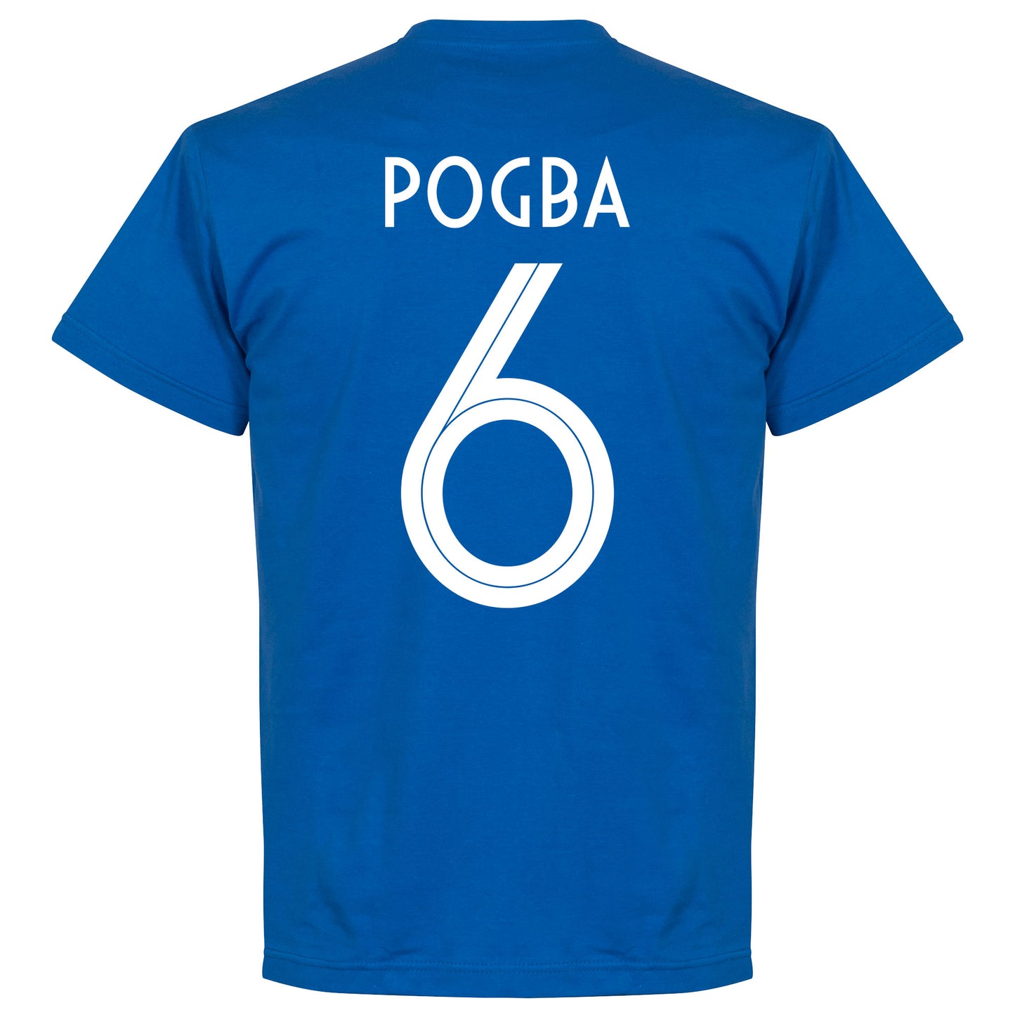 France Pogba 6 Team T-Shirt - Royal