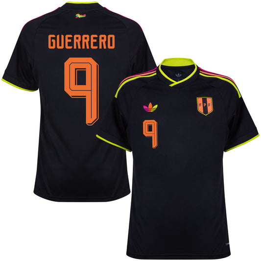 adidas Peru Away Guerrero 9 Shirt 2026-2027 (Official Printing)