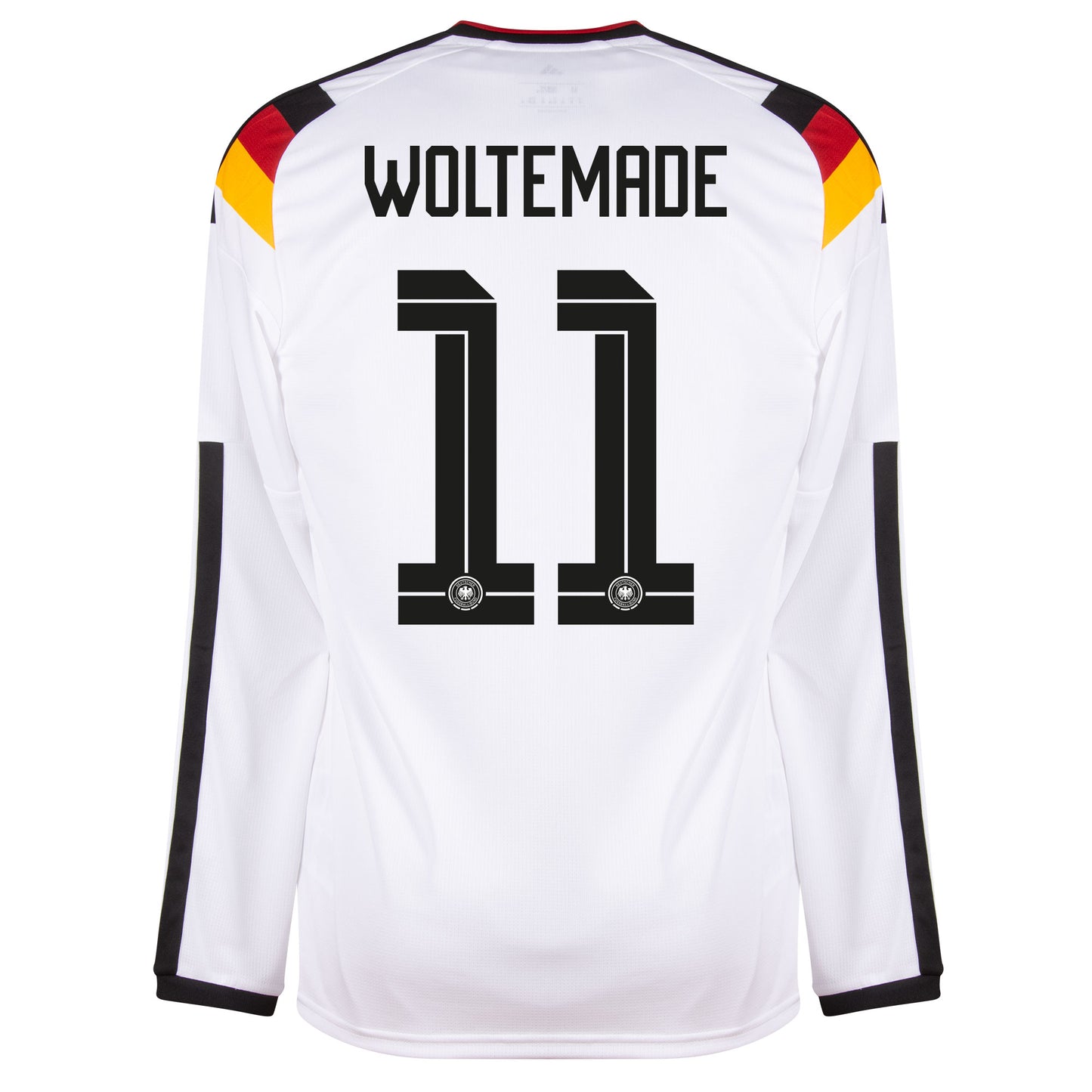 adidas Germany Home L/S Woltemade 11 Shirt 2026-2027 (Official Printing)