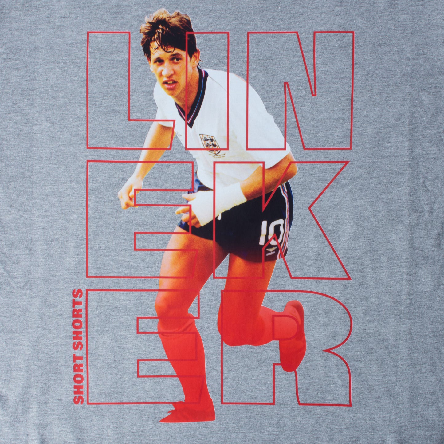 Lineker Short Shorts T-shirt - Grey Marl