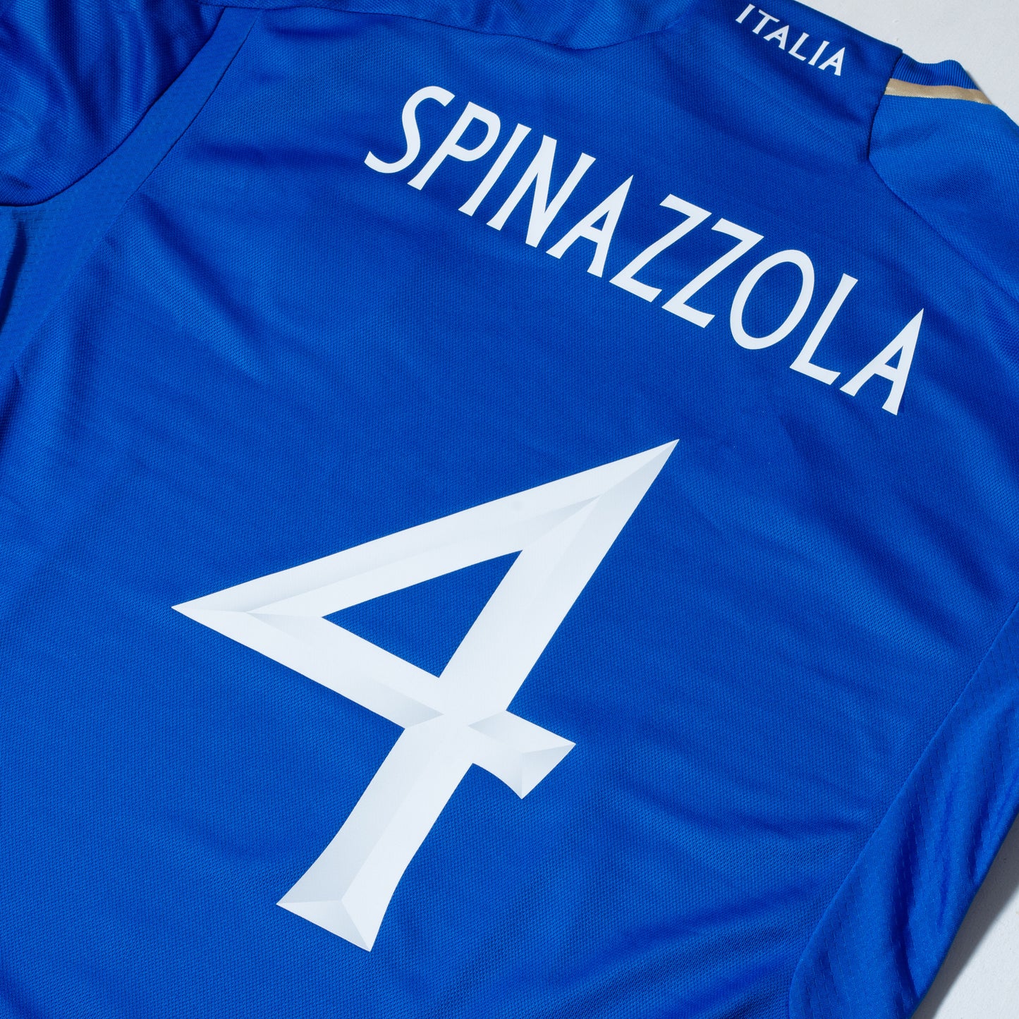 adidas Italy Home Spinazzola 4 Shirt 2023-2024 (Official Printing)