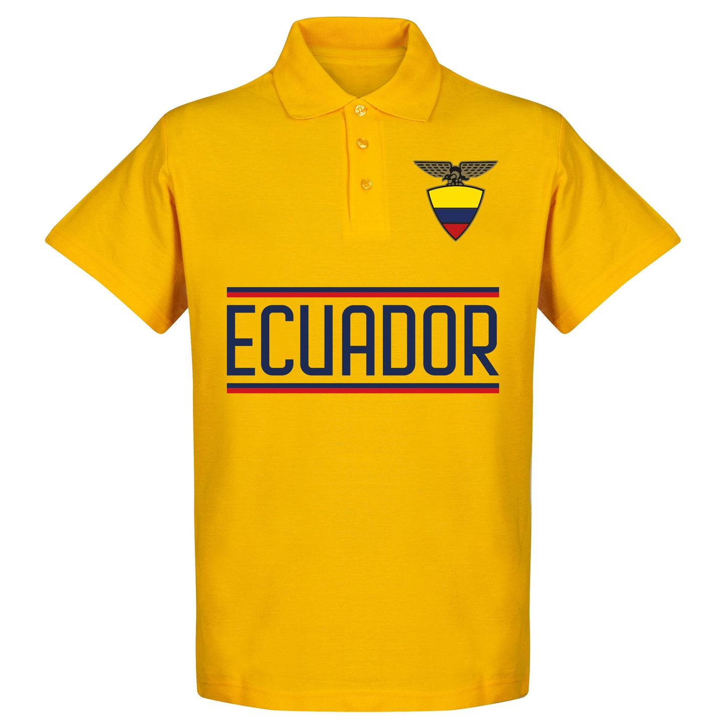 Ecuador Team Polo Shirt - Yellow