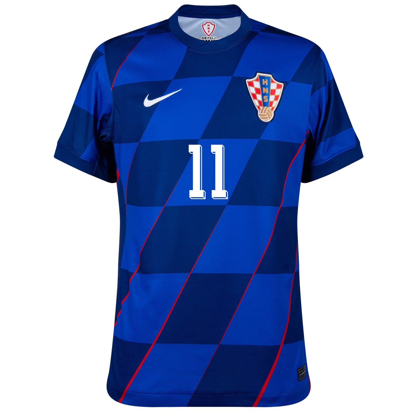 Nike Croatia Away Brozović 11 Shirt 2024-2025 (Official Printing)