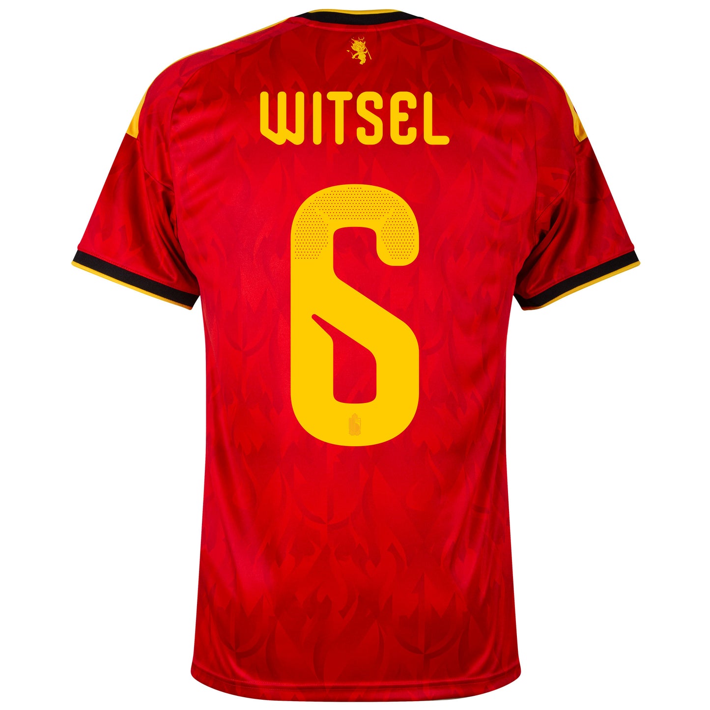 adidas Belgium Home Witsel 6 Shirt 2026-2027 (Official Printing)