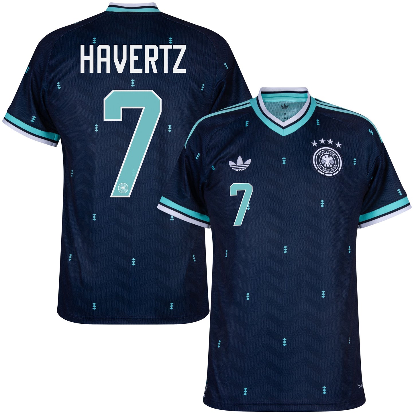adidas Germany Away Havertz 7 Shirt 2026-2027 (Official Printing)