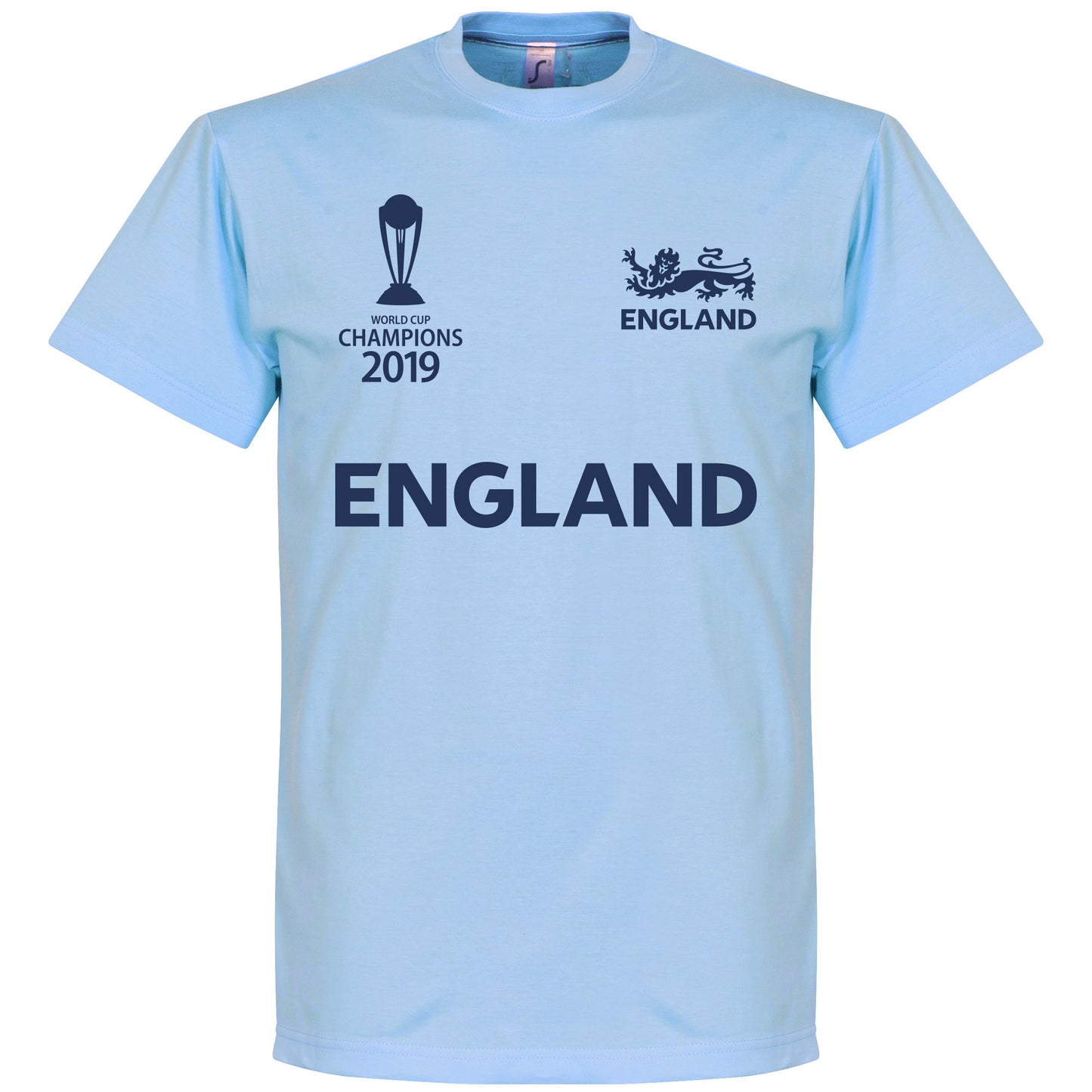 England Cricket World Cup Winners T-shirt - Sky