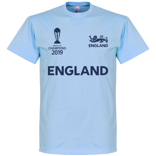 England Cricket World Cup Winners KIDS T-shirt - Sky