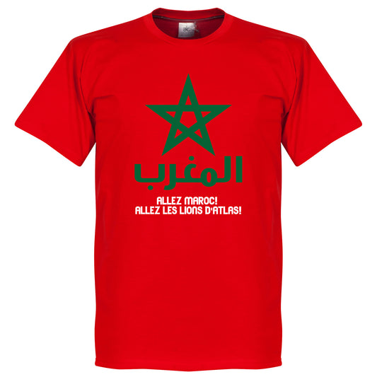 Allez Morocco T-shirt - Red