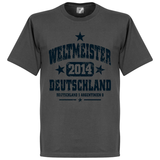 Deutschland Weltmeister T-Shirt - Grey