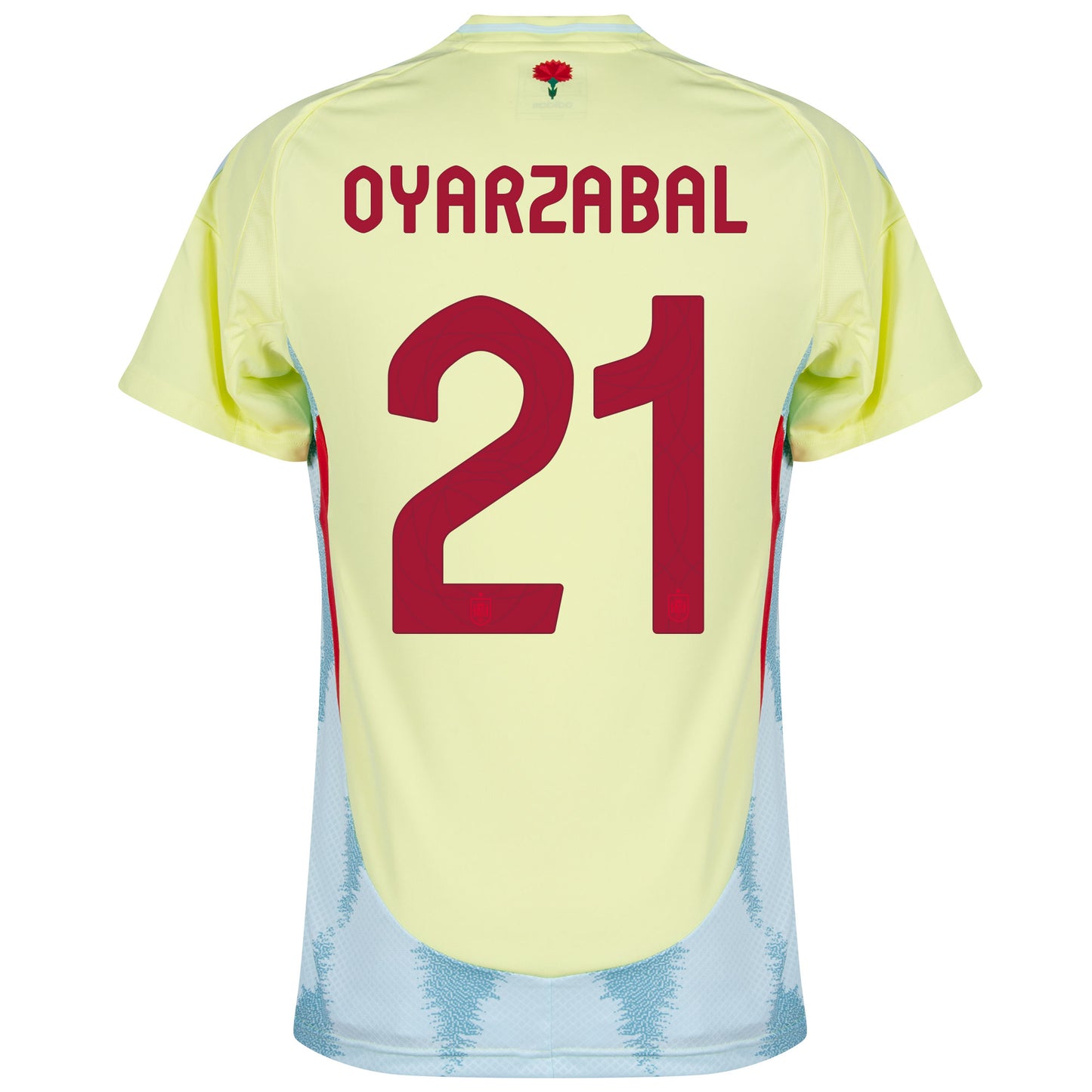 adidas Spain Away Oyarzabal 21 Shirt 2024-2025 (Official Printing)