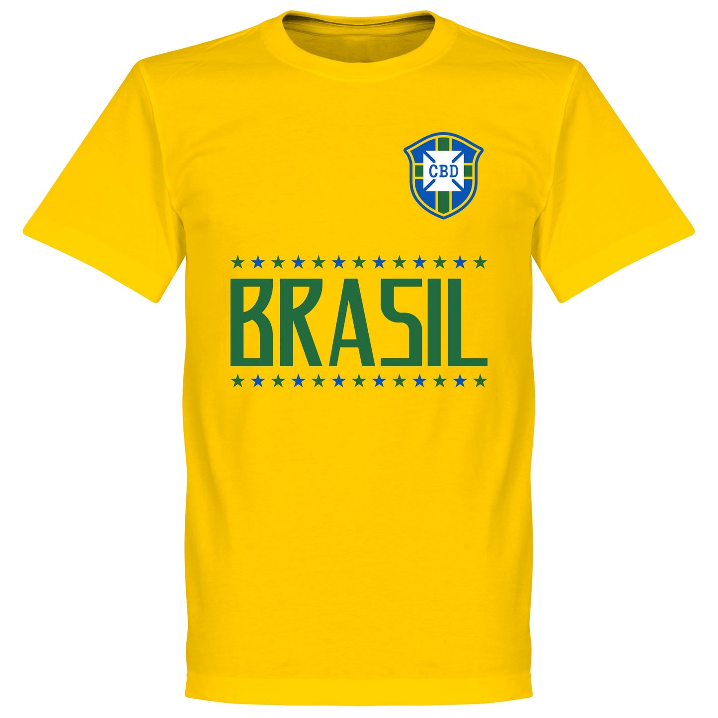 Brasil Firmino 21 Team T-Shirt - Yellow