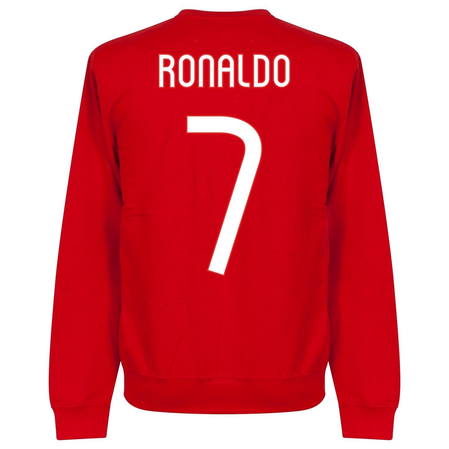 Portugal Team 2018 Ronaldo 7 Sweatshirt - Red