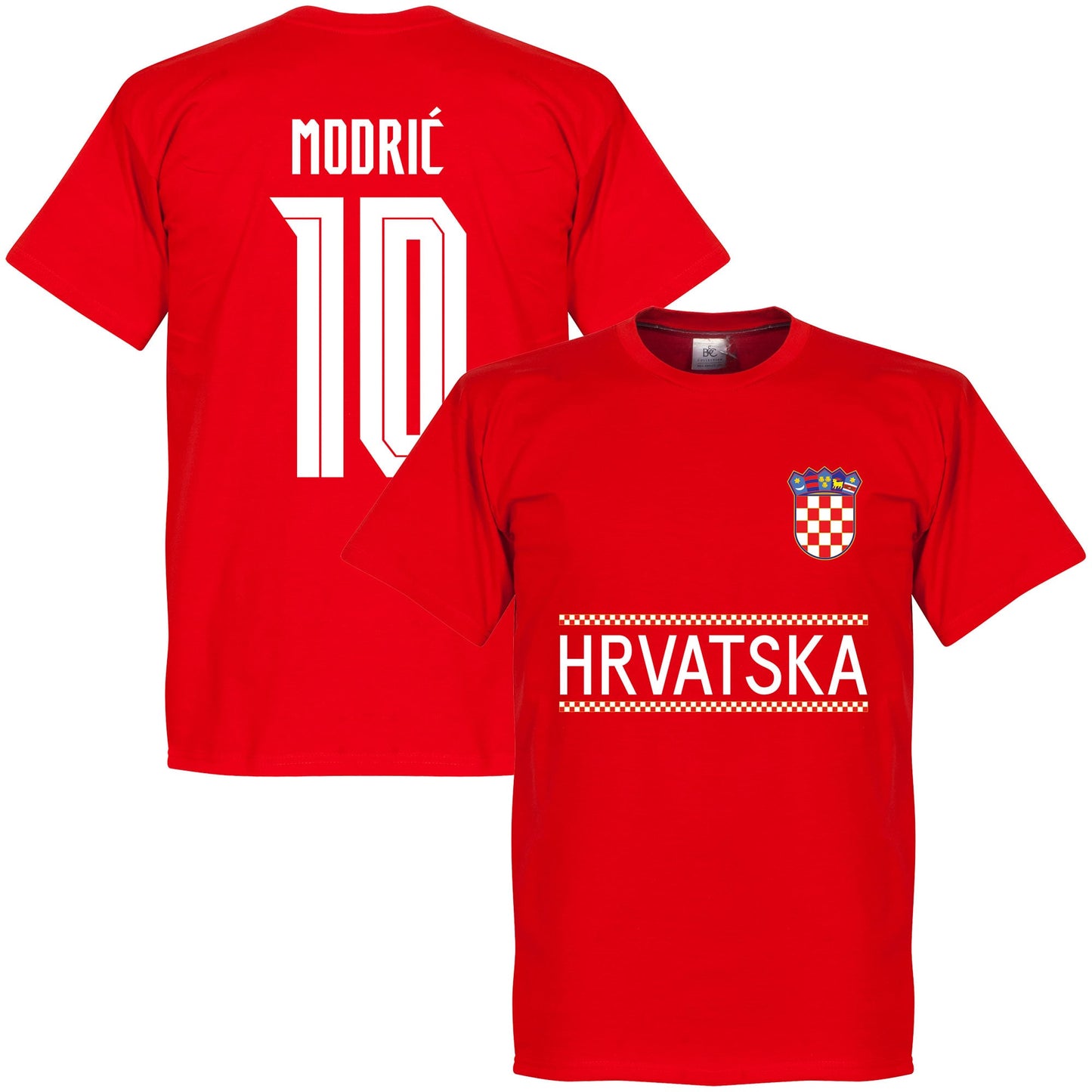Croatia Modric 10 Team KIDS T-shirt - Red