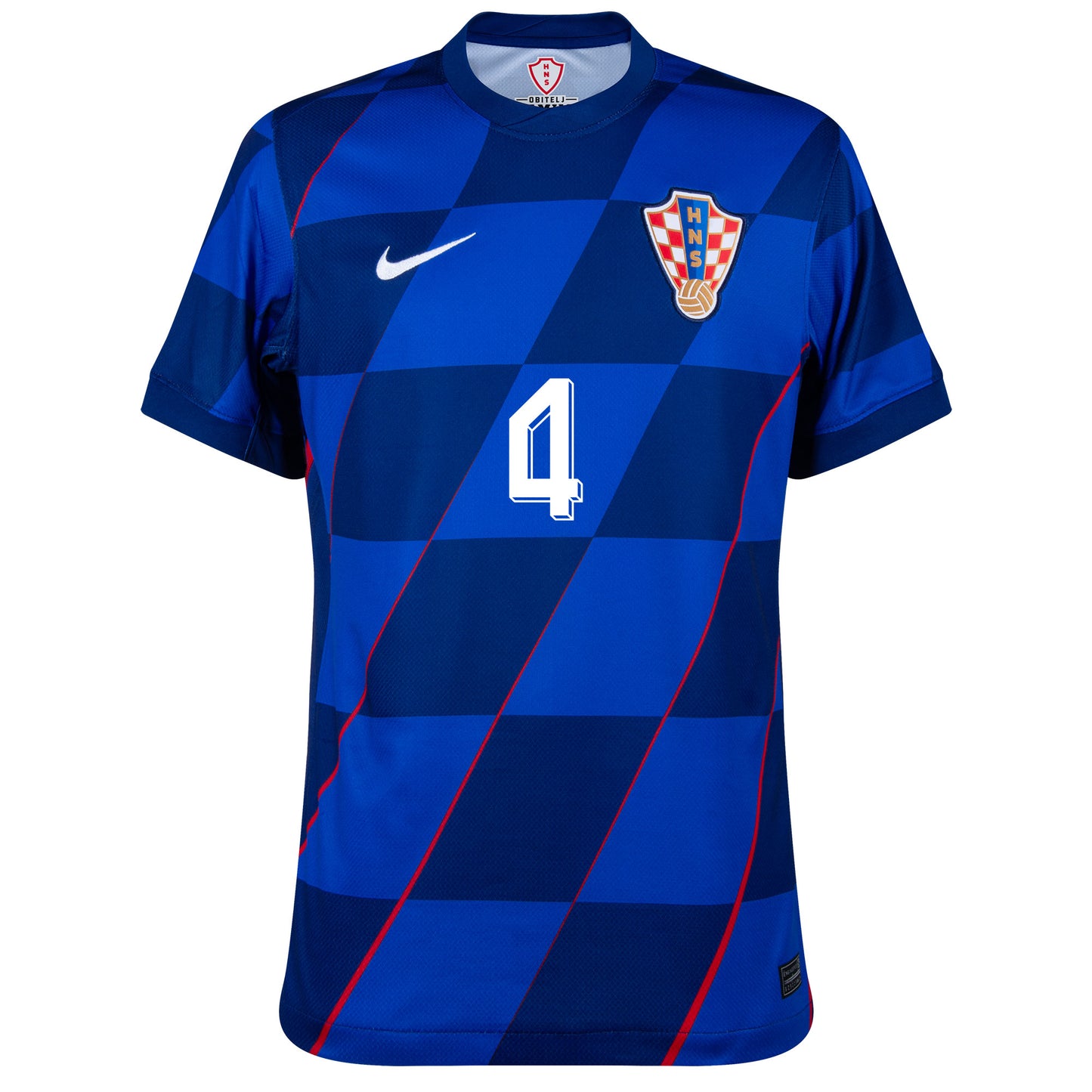 Nike Croatia Away Gvardiol 4 Shirt 2024-2025 (Official Printing)