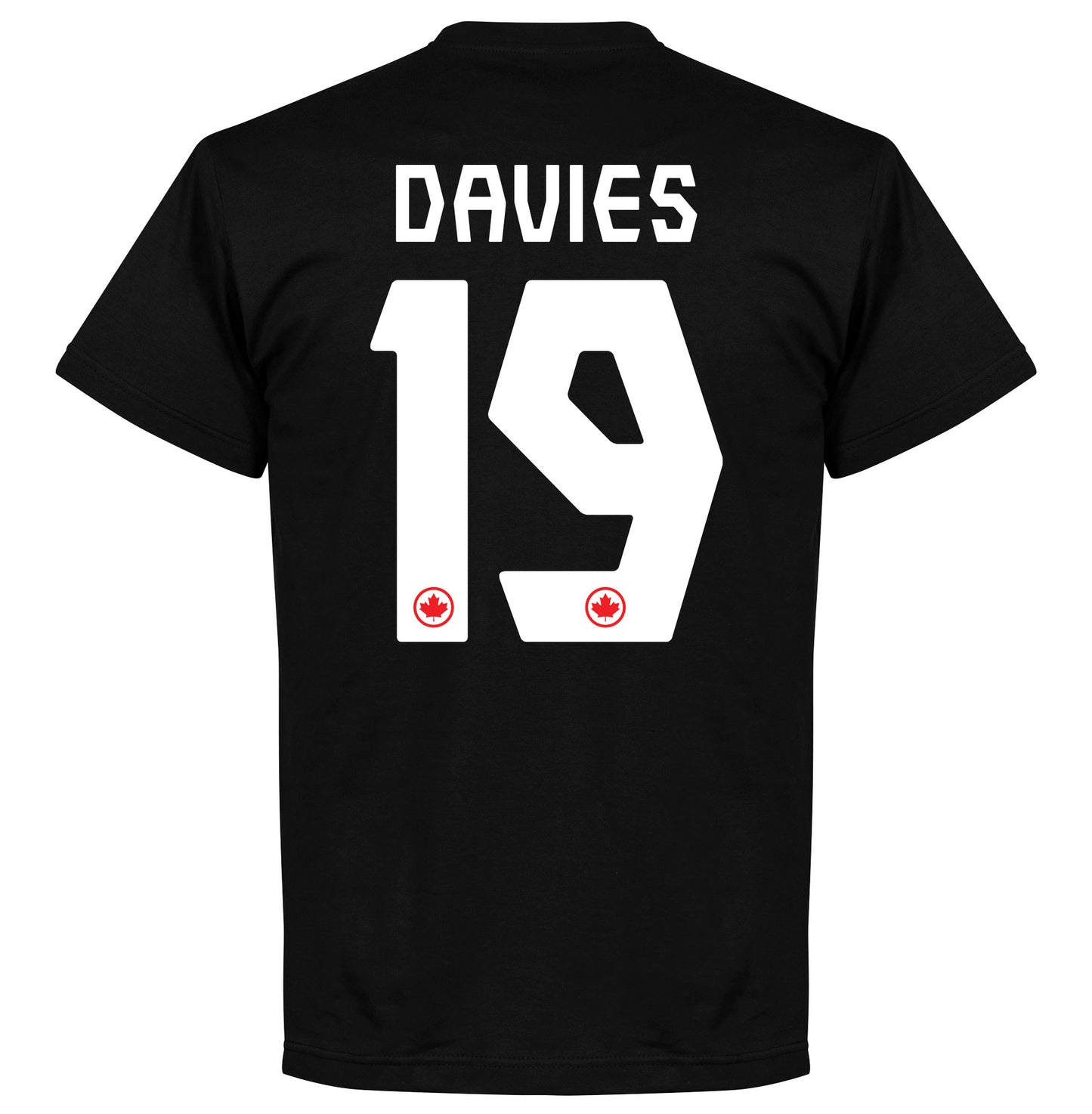 Canada Team Davies 19 T-shirt - Black