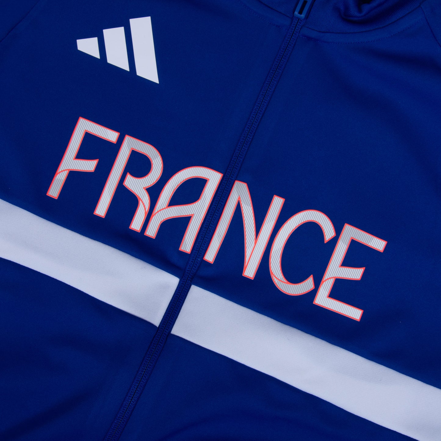 adidas France Olympics Running Track Jacket 2024