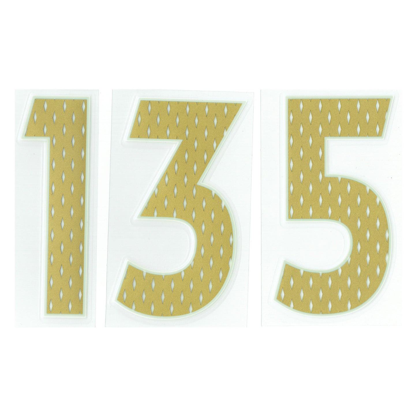 06-08 England Away Official Front Numbers (100mm)