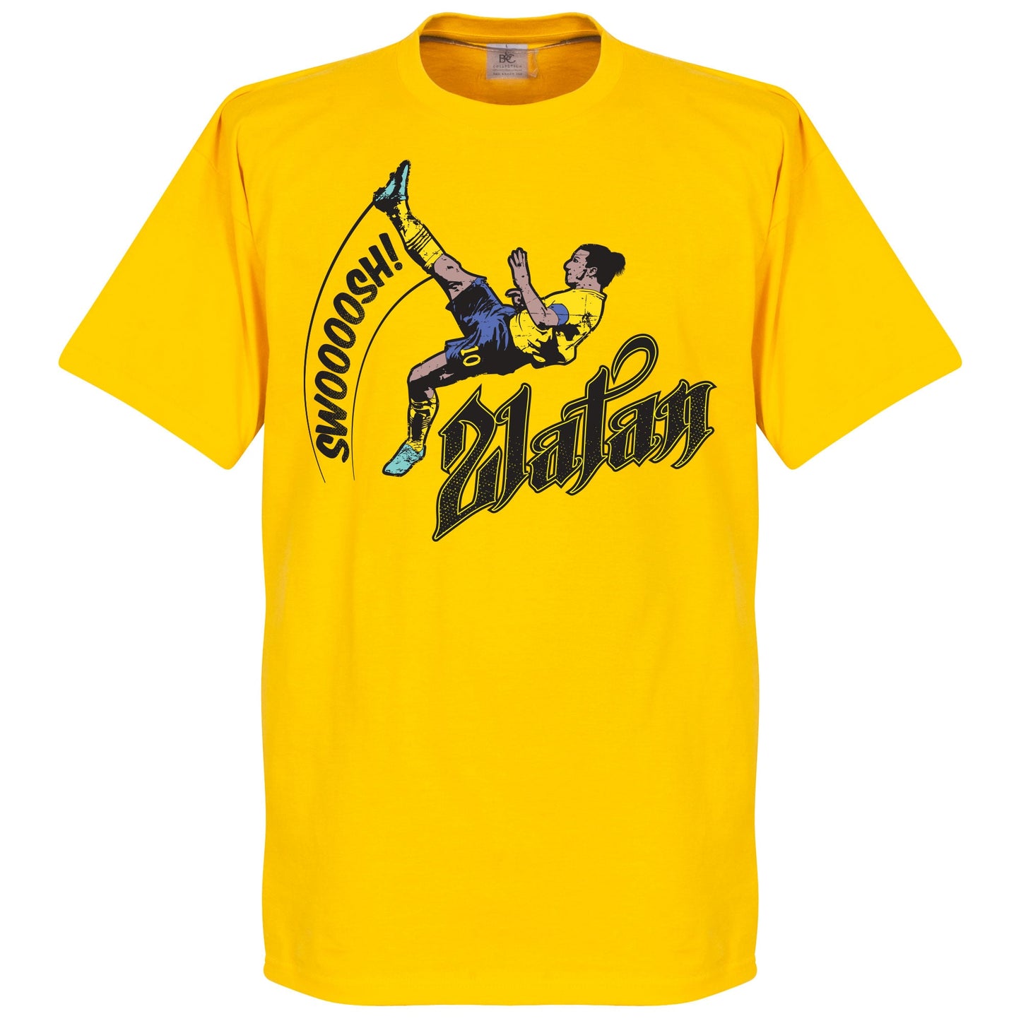 Zlatan Ibrahimovic Bicycle Kick T-shirt - Yellow