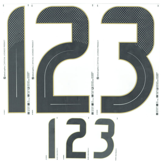 24-25 Argentina Home Adult Player Number Set (250mm/104mm)