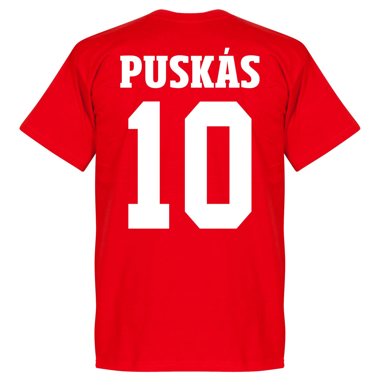 Hungary 1953 Puskas 10 T-Shirt - Red