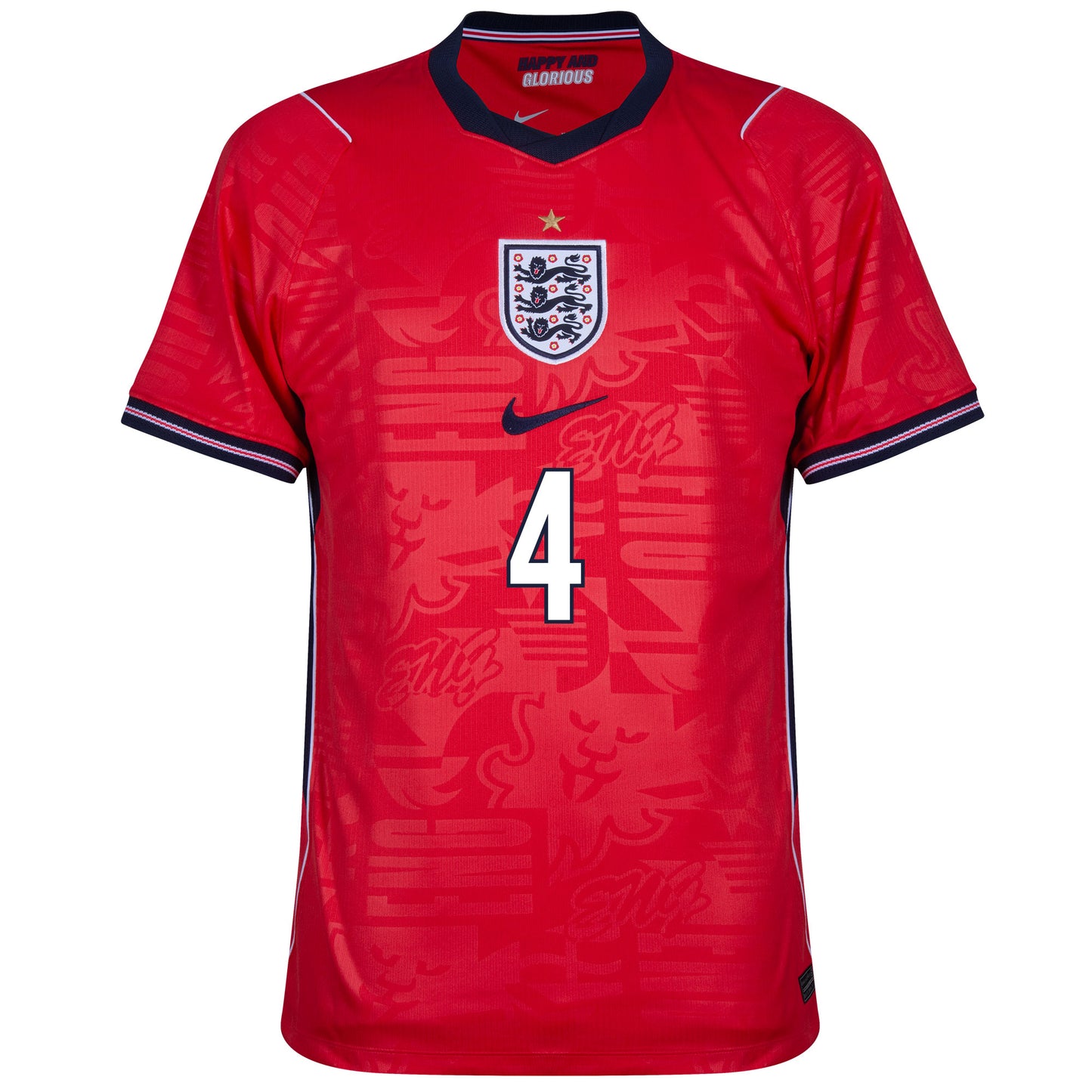 Nike England Away Rice 4 Shirt 2026-2027 (Official Printing)