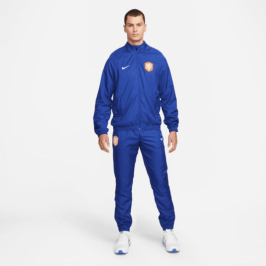 Nike Holland Dri-Fit Strike Tracksuit - Royal Blue 2022-2023