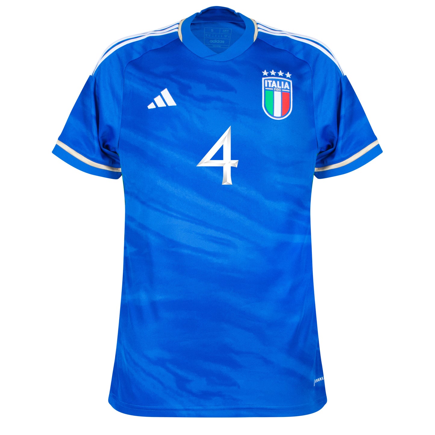 adidas Italy Home Spinazzola 4 Shirt 2023-2024 (Official Printing)