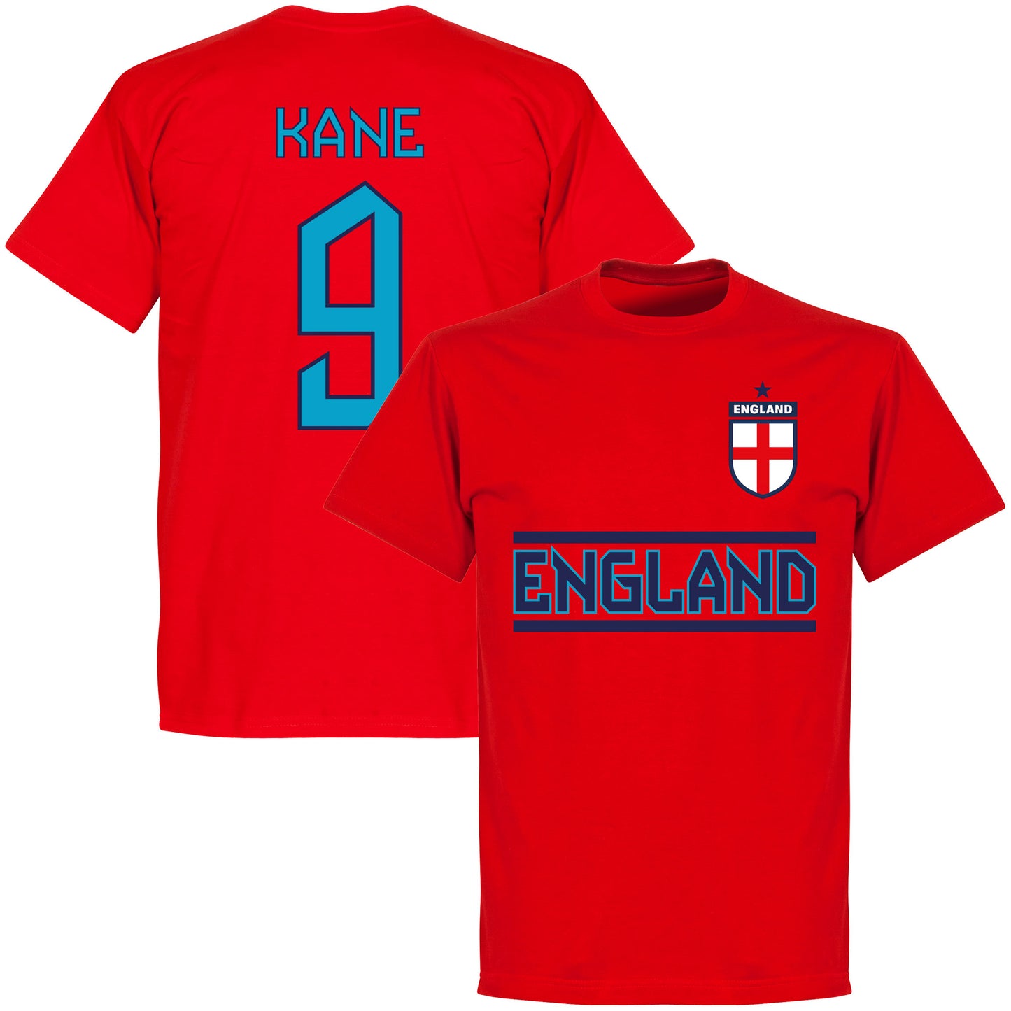 England Kane 9 Team T-shirt - Red