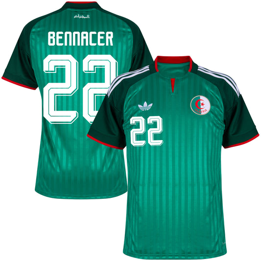 adidas Algeria Away Bennacer 22 Shirt 2026-2027 (Official Printing)