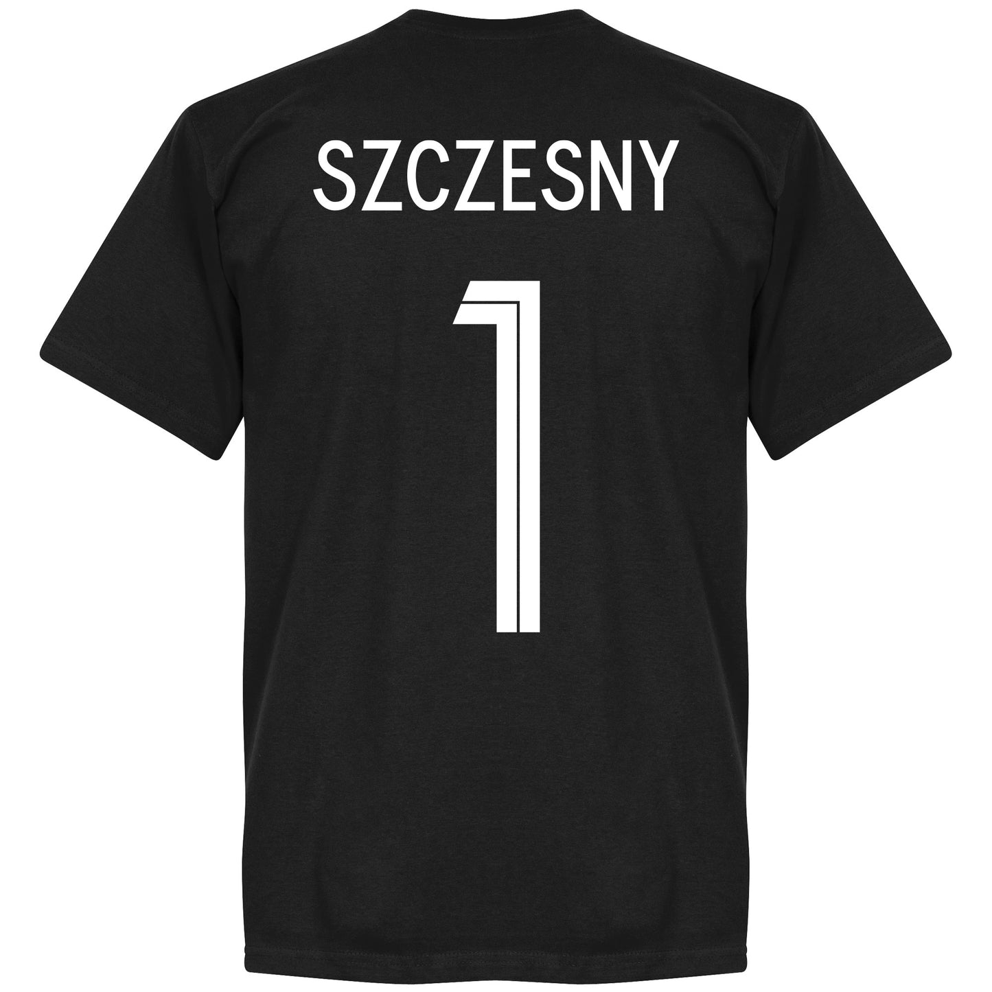 Poland Szczesny 1 Team GK T-shirt - Black