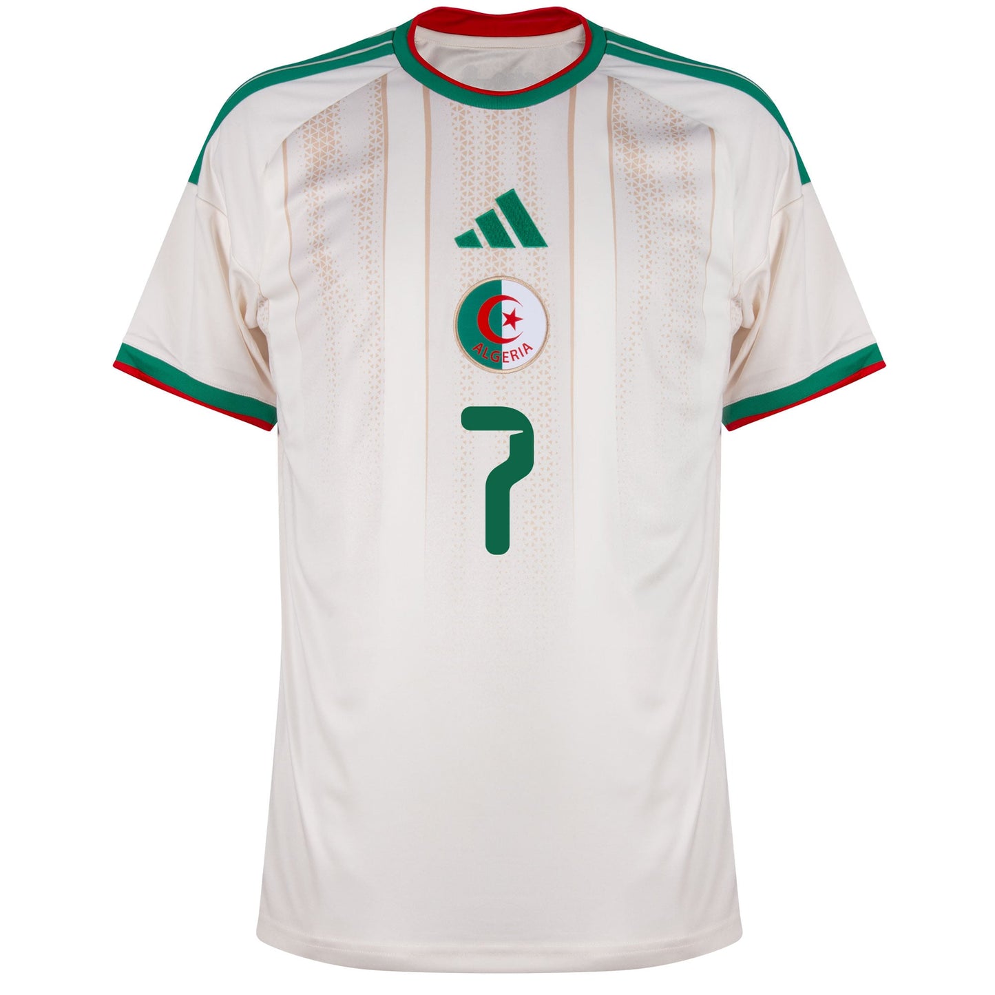 adidas Algeria Home Mahrez 7 Shirt 2026-2027 (Official Printing)