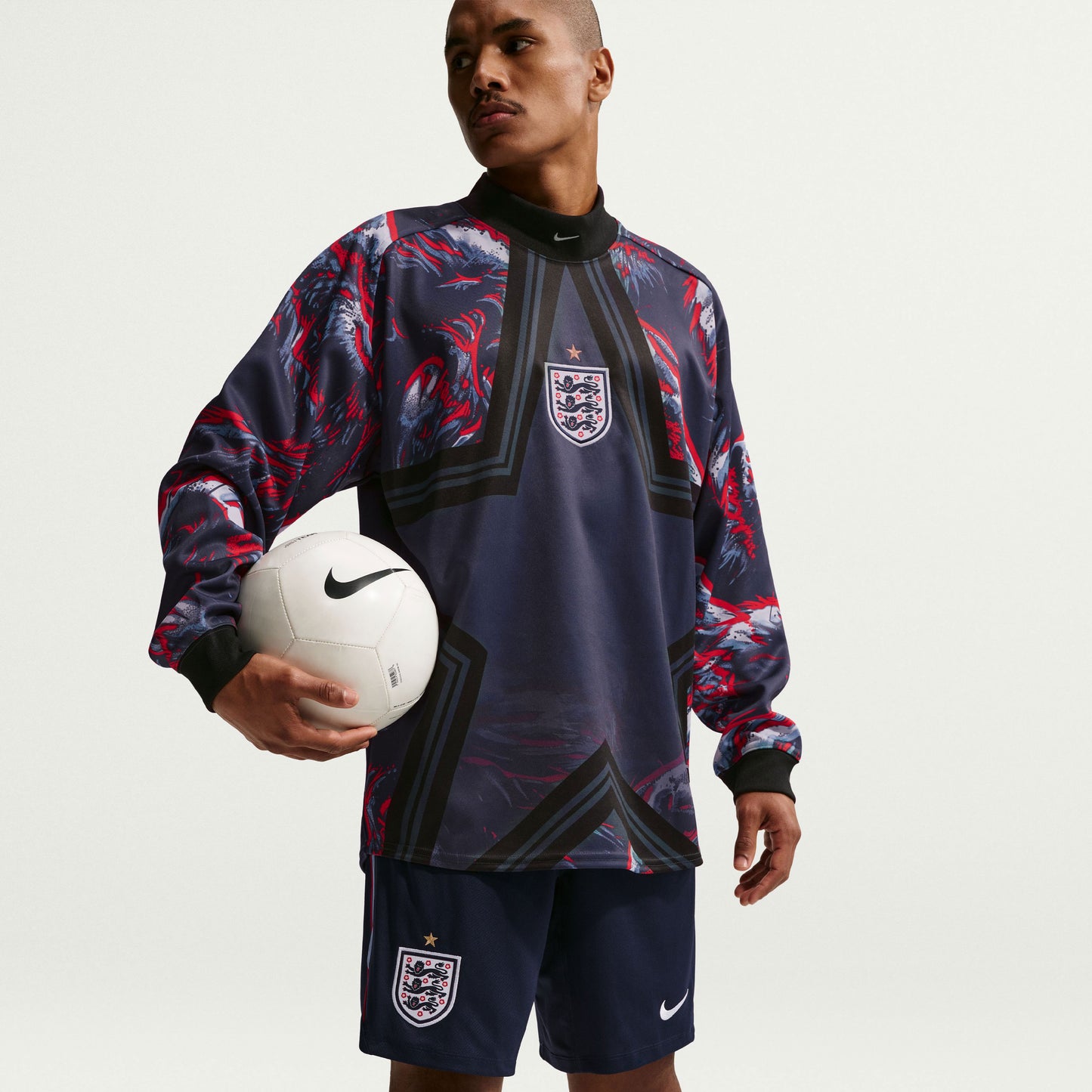 Nike England Dri-Fit Strike Shorts - Navy - 2026-2027